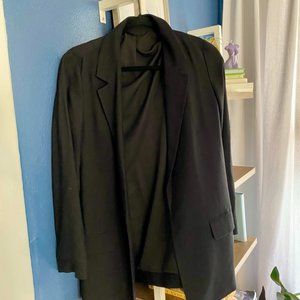 ALLSAINTS ALEIDA BLAZER BLACK 4